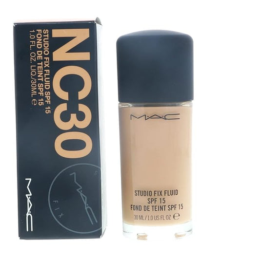 Mac Studio Fix Fluid Foundation NC30 SPF15-VivaGrace Women
