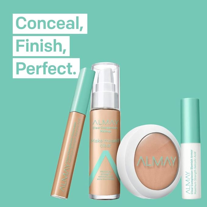 Almay Clear Complexion Concealer, Hypoallergenic, Cruelty Free, Oil Free, -Fragrance Free, Dermatologist Tested, with Aloe and Salicylic Acid