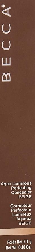 Becca Aqua Luminous Perfecting Concealer, Beige, 0.18 Ounce-VivaGrace Women
