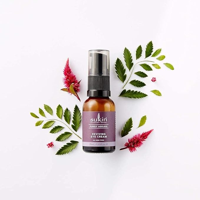 Sukin Purely Ageless Reviving Eye Cream, 0.85 fl oz-VivaGrace Women