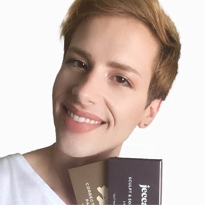 Jecca Blac Correct and Conceal Medium Coverage Palette, Lightweight Long Lasting Formula, Medium To Full Coverage, Gender Neutral and LGBTIQA+ Inclusive Make Up, Light 1.0, 12g-VivaGrace Women