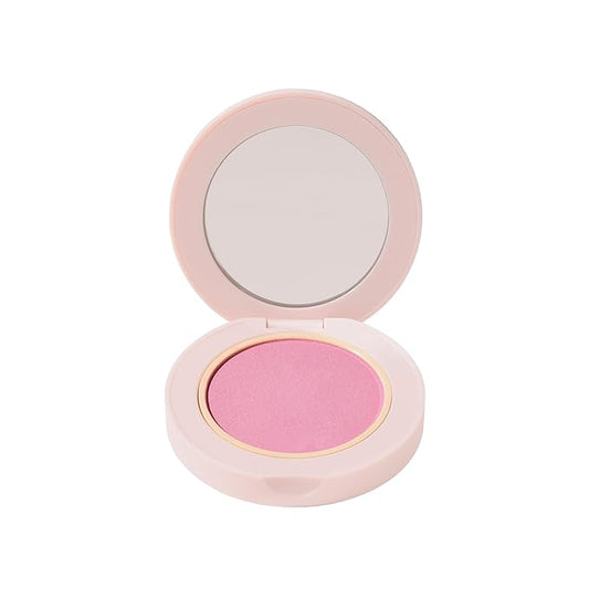 Wander Beauty Hydrating Powder Blush - Lightweight, Pink Blush Makeup with a Blurring, Satin Finish - Buildable Formula with Hyaluronic Acid, Squalane & Aloe Leaf Extract - Priority Pink - 0.18 oz-VivaGrace Women