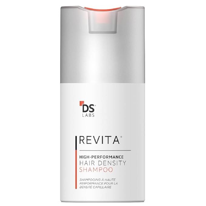 DS Labs Revita Shampoo Travel Size – High-Performance Hair Density Shampoo, Volumizing & Thickening, Fuller, Healthier-Looking Hair, Sulfate & Silicone Free, For Men & Women, 100mL-VivaGrace Women