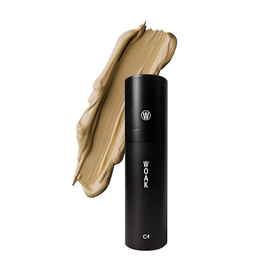 WOAK C4 – Men's Tinted Moisturizer BB CC Cream Foundation – Color Correcting Camo Complex – Hybrid Skin Care (Light)-VivaGrace Women