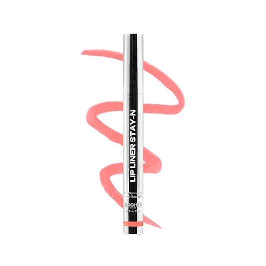 Sacheu Lip Liner STAY-N Peel Off Lip Stain — Long Lasting Matte Lip Tattoo Transfer Proof Lipstain Infused with Hyaluronic Acid & Vitamin E for All Skin Types — Vegan & Cruelty-Free, COREal-VivaGrace Women