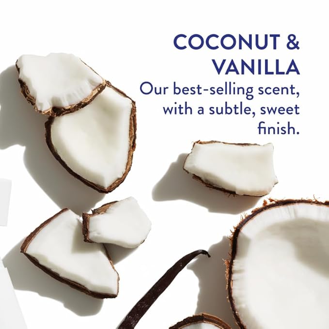 Native Body Wash Contains Naturally Derived Ingredients | For Women & Men, Sulfate, Paraben, & Dye Free Leaving Skin Soft and Hydrated | Coconut & Vanilla 18 oz - 2 Pk-VivaGrace Women