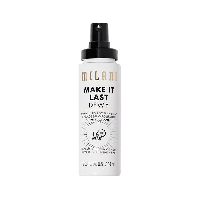 Milani Make It Dewy Setting Spray 3 in 1- Hydrate + Illuminate + Set (2.03 Fl. Oz.) Makeup Finishing Spray - Makeup Primer & Hydrating Setting Spray-VivaGrace Women