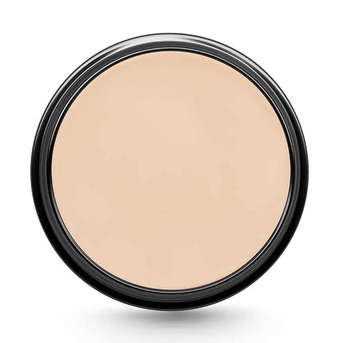 Graftobian HD Glamour Crème Foundation 1/2oz, Weightless Full Coverage Makeup, 65 Inclusive Shades, For All Skin Types, Natural or Full-Glam Looks, For Professionals and Beginners (Sweet Almond)-VivaGrace Women