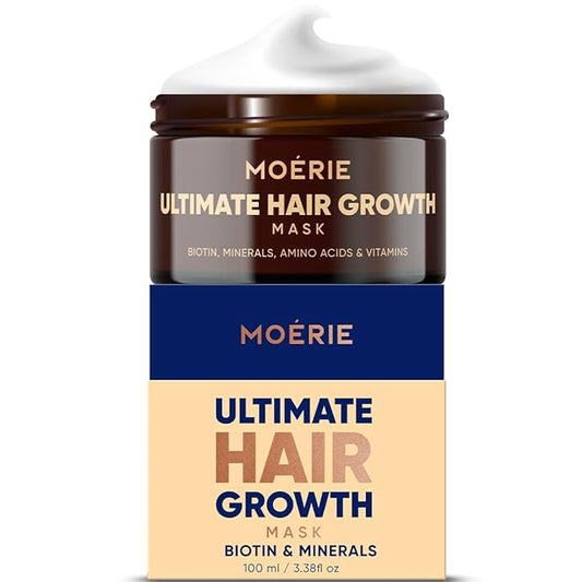 Moerie Hair Growth & Repair Mask - Restorative, Vegan-Friendly Treatment for Longer, Thicker, Fuller Hair - 100ml-VivaGrace Women