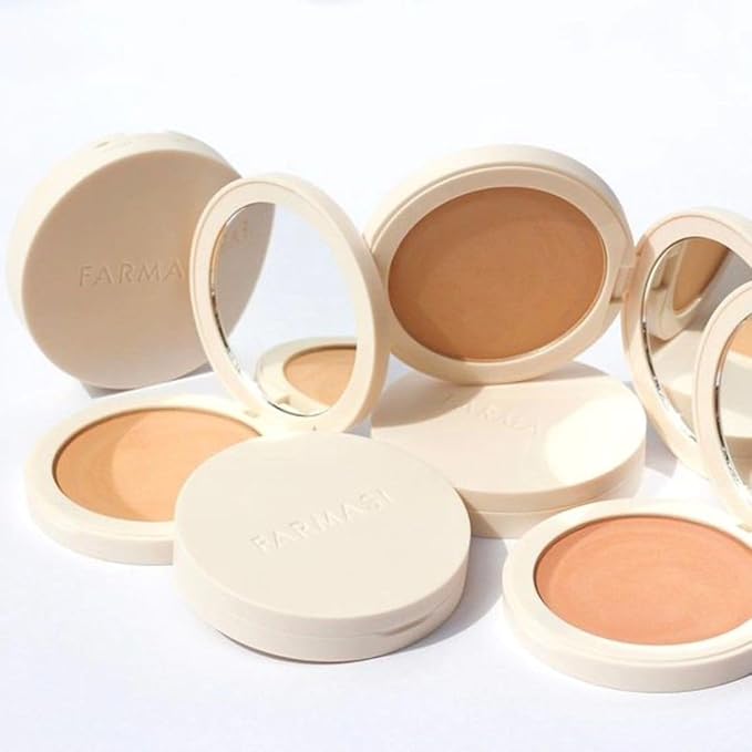 FARMASI Makeup BB All in One Powder, Lightweight, Long-Lasting Medium-Full Coverage with Flawless Finishing, will Look More Natural and Smooth Than Ever, 0.5 oz, Cool Deep-VivaGrace Women