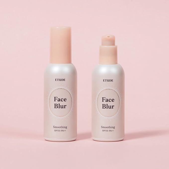 ETUDE Face Blur Smoothing SPF 33 PA ++ (21AD) | Multi-Makeup Coral Base Primer with Smoothening Effect and UV Rays Protection for a Milky Skin | Korean Makeup-VivaGrace Women