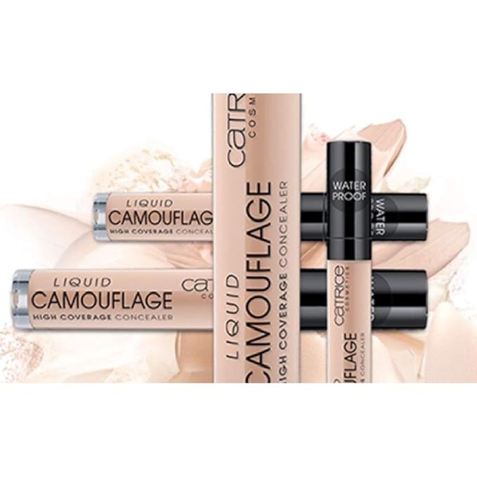 Catrice Liquid Camouflage Concealer (010 Porcelain) - Ultra Long Lasting Concealer for Optimal Coverage, Waterproof-VivaGrace Women