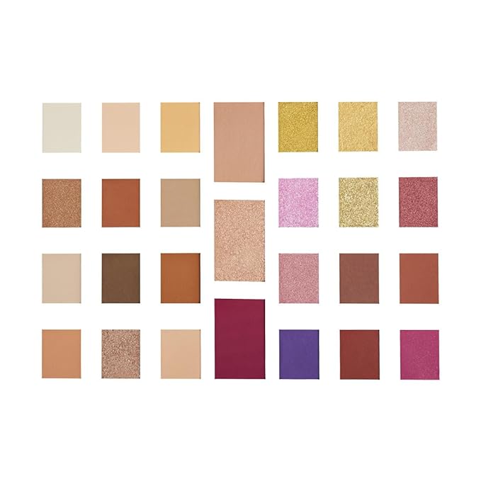 Makeup Revolution, Creator Limitless, Eyeshadow Palette, Nude Reign, 30.9g-VivaGrace Women