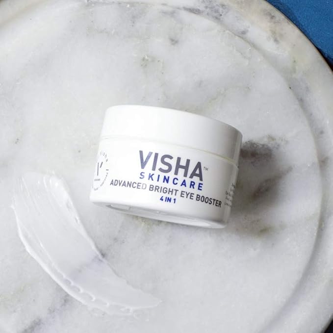 Skincare Advanced Bright Eye Booster 4 in 1 Cream, Under Eye Cream for Dark Circles and Puffiness, Decreases Wrinkles and Lines Around Eyes and Lips, Reduces Overall Eye Puffiness 0.5oz-VivaGrace Women