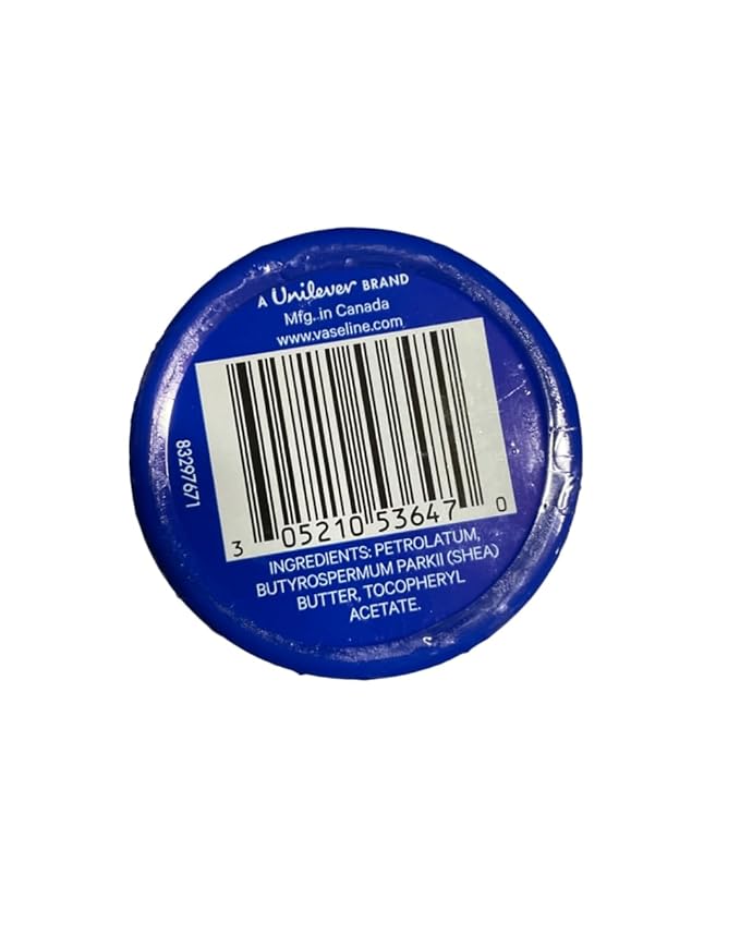 Vaseline Therapy Lip Balm Tin, Original, 0.6 Ounce (Pack of 3)-VivaGrace Women