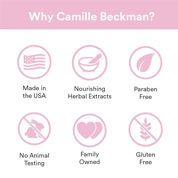 Camille Beckman Hand and Body Duet Set, Silky Body and Glycerine Hand Cream, Glycerine Rosewater-VivaGrace Women
