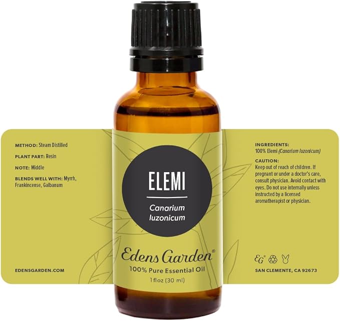 Edens Garden Elemi Essential Oil- 100% Pure Premium Grade, Undiluted, Natural, Therapeutic, Aromatherapy, The Best for Diffuser, Skin, Face, Hair 30 ml (1 fl oz)-VivaGrace Women