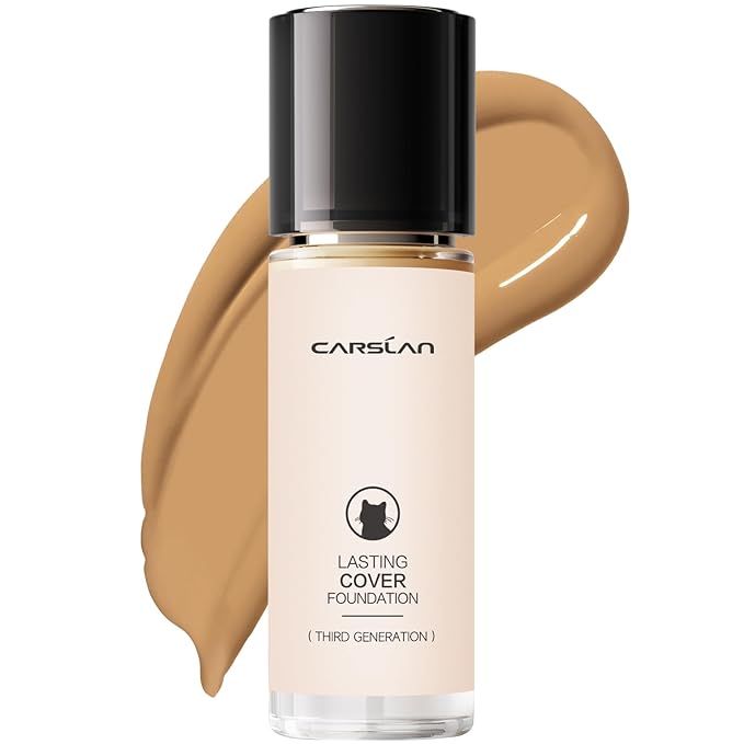 Lasting Cover Foundation, 24H Longlasting Full Coverage Matte Finish Face Makeup, Poreless, Lightweight, Waterproof, Oil Free Liquid Foundation, M02-VivaGrace Women