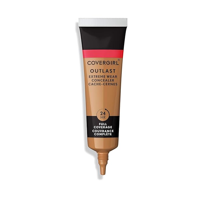 COVERGIRL Outlast Extreme Wear Concealer, Natural Tan 862, Shelf Pack of 2-VivaGrace Women