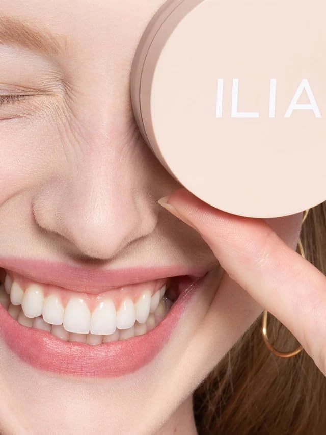 ILIA - Soft Focus Finishing Powder | Non-Toxic, Vegan, Cruelty-Free, Talc-Free, Lightweight + Long Lasting for All Skin Types (0.32 oz | 9 g)-VivaGrace Women