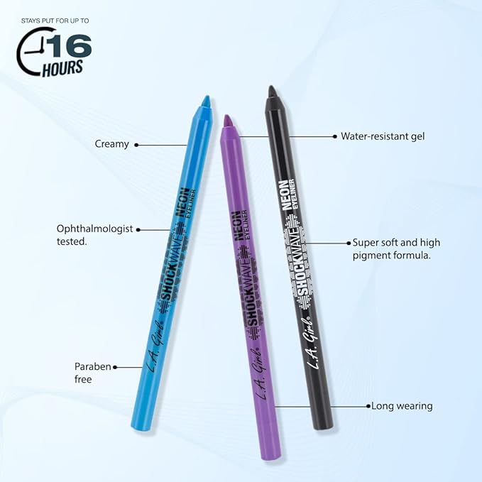 L.A. Girl Shockwave Eyeliner, Gotcha GP738
