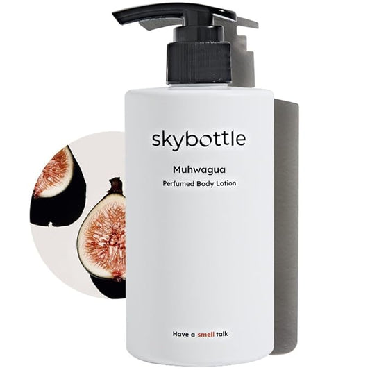 skybottle Perfumed Body Lotion with Pump, Fast Absorbing, Korean Skin Care, Figfruit, Woody Scented Lotion for Women & Men, 10.1 Fl. Oz-VivaGrace Women