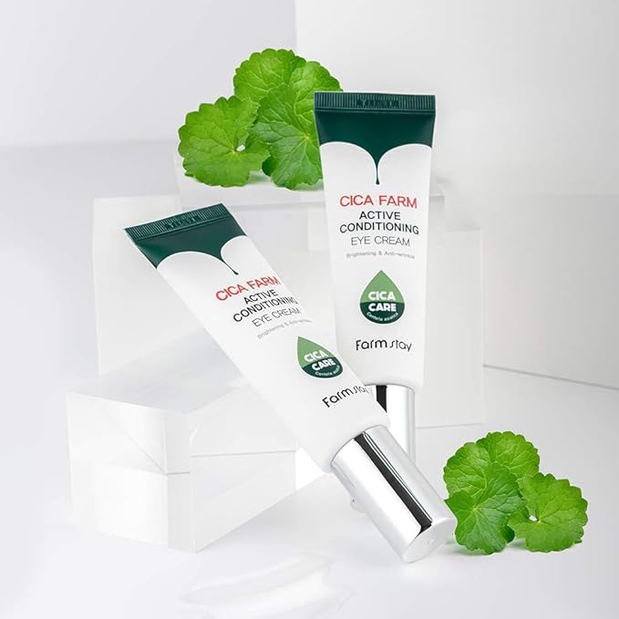 FARMSTAY CICA FARM ACTIVE CONDITIONING EYE CREAM-VivaGrace Women