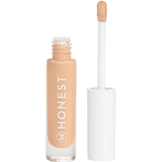Honest Beauty Fresh Flex Concealer with Niacinamide + Vitamin E + Hyaluronic Acid | Vegan + Cruelty free | Cream, 0.17 fl oz-VivaGrace Women