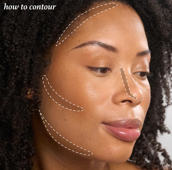 Julep Skip the Brush Cream to Powder Bronzer & Contour Stick - Melted Cocoa Medium skin tones - Long Lasting Blendable and Buildable Color -Multi-Use 2-in-1 Blush and Lip Makeup Stick-VivaGrace Women