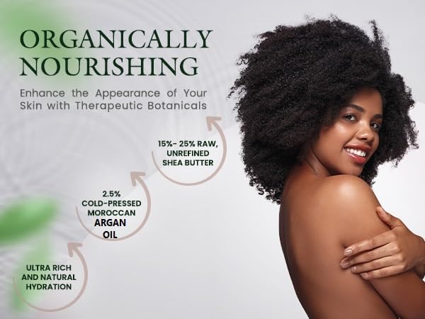 AZMERA Handcrafted Whipped Shea Body Butter – Luxurious Vanilla Bean Scented Moisturizer for Dry, Sensitive Skin, Argan Oil & Vitamin E – Vegan, Non-Greasy Skincare – 8.82 oz-VivaGrace Women