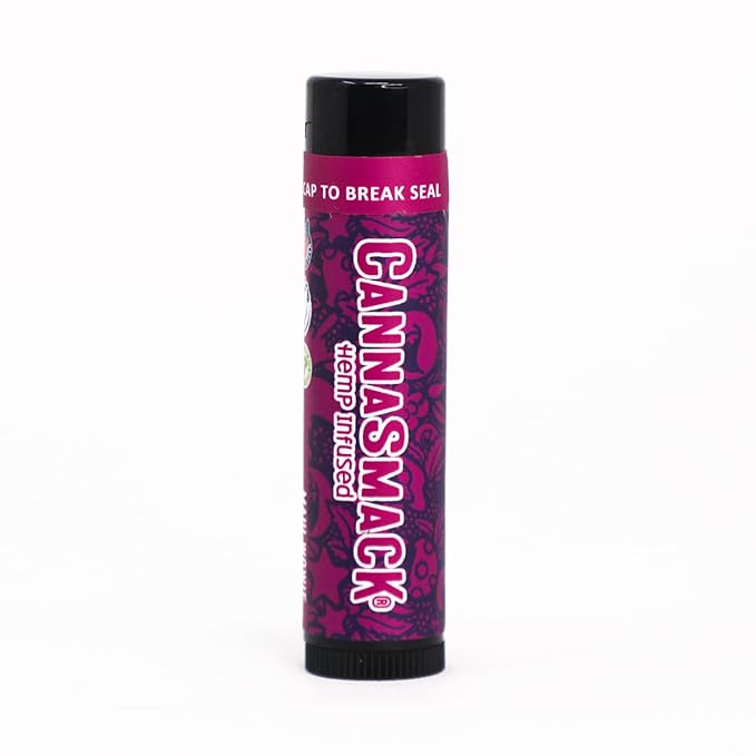 CannaSmack Natural Hemp Lip Balm - Tropical Flavor-VivaGrace Women