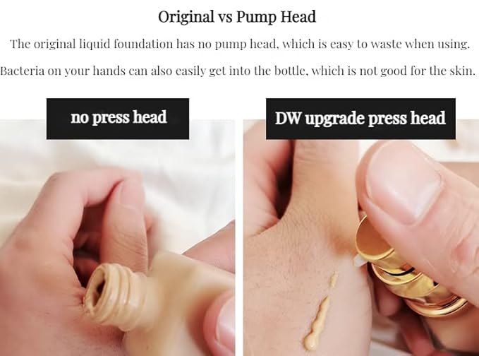 2Pack Foundation Pump Compatible with Estee Lauder Double Wear Foundation(Upgrade)-VivaGrace Women