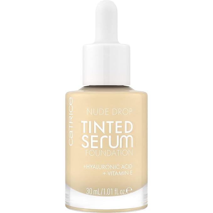 Catrice | Nude Drop Tinted Serum Foundation | Lightweight, Hydrating, Buildable Coverage | Enriched with Hyaluronic Acid & Vitamin E | Vegan & Cruelty Free (002N)-VivaGrace Women