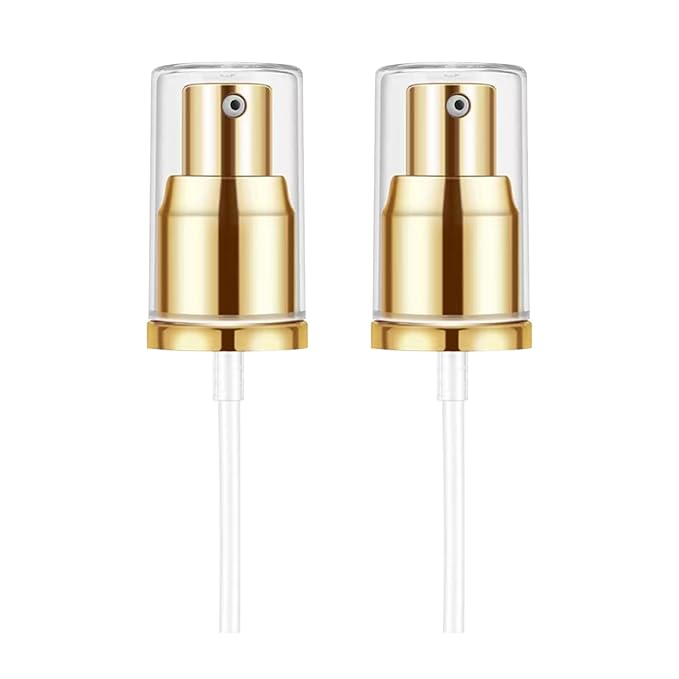Chris.W 2Pack Foundation Pump for Estee Lauder Double Wear Foundation(Gold)-VivaGrace Women