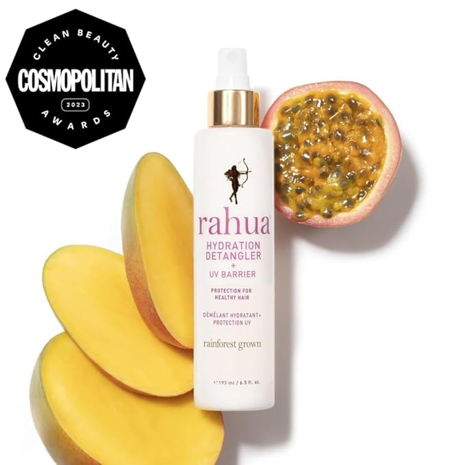 Rahua Hydration Detangler Spray + UV Barrier, 6.5 Fl Oz, Detangling Leave in Hair Care Softens Hair, Smooths Frizz, Supports Breakage & Damage, Conditioning for Brushable Shiny Hair, All Hair Types-VivaGrace Women