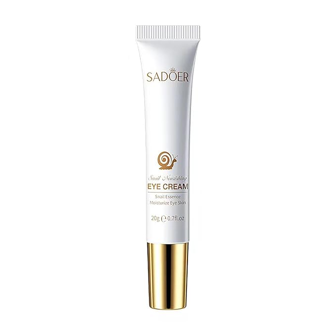 Snail Nourishing Eye Cream - Premium Formula, 20g - Bid Farewell to Dark Circles and Fine Lines and Welcome Elastic and Lustrous Eye Skin-VivaGrace Women