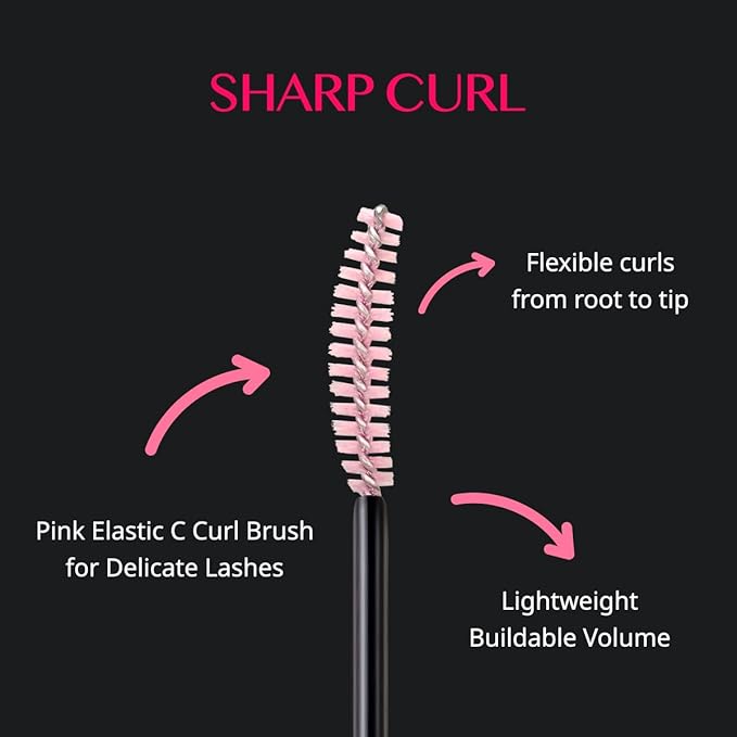 CLIO KILL LASH SUPERPROOF MASCARA 010 SHARP CURL Black