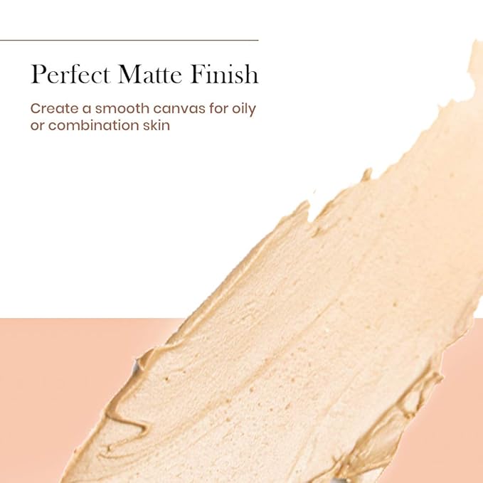 SheaMoisture Mattifying Primer - Matte Face Primer Hydrates and Balances Skin - Made with Organic Shea Butter, Tea Tree and Kaolin Clay (Good for oily, acne prone or sensitive skin) 1 Pack (1.7oz)-VivaGrace Women