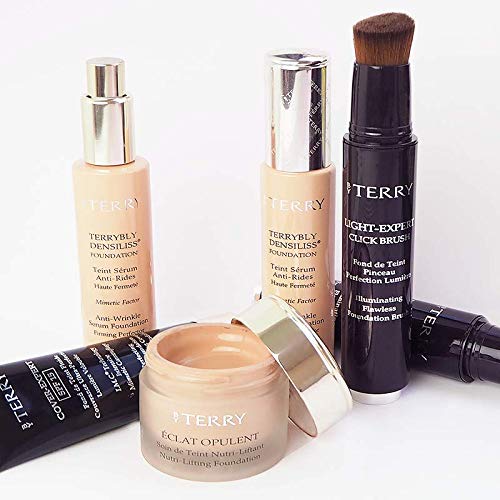 By Terry Eclat Opulent Anti-Aging Lifting Foundation, Medium - Full Coverage, Hydrating & Radiance Boosting, 1 Eclat Naturel, 1.01 fl oz-VivaGrace Women