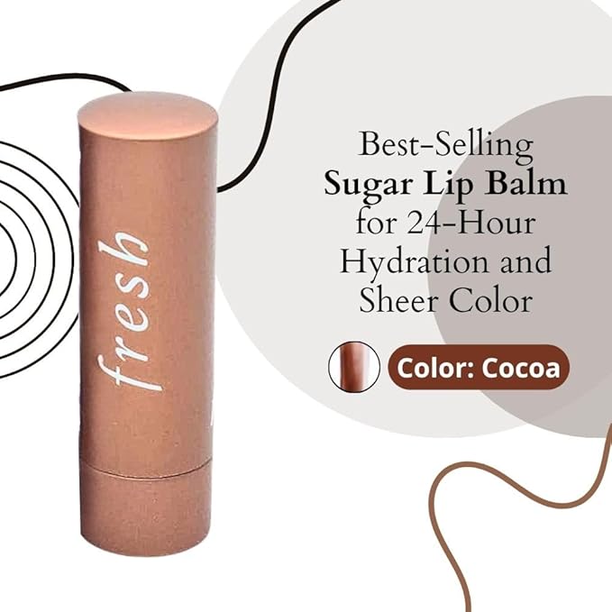 Fresh Sugar Lip Treatment - Cocoa 4.3g, Brown, 0.15 Ounce-VivaGrace Women