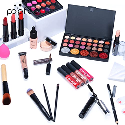 Makeup Sets For Women Brush Sets(Eyeshadow,Primer,Concealer,lipstick,lipgloss,Eyeliner,Eyebrow,Makeup brushe,Mascara &more) (27 sets A)-VivaGrace Women