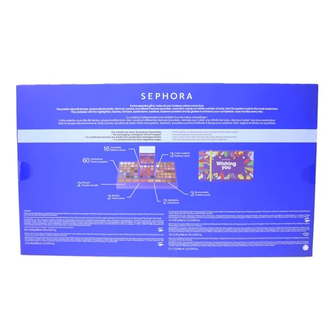 SEPHORA COLLECTION Wishing You Blockbuster Multi-Use Makeup Palette-VivaGrace Women