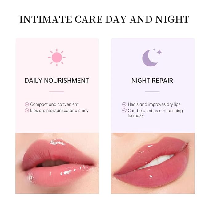 3 Colors Lip Butter Balm Set,Vanilla Vanilla Beige Brown Sugar, Lasting Moisture Non Stick Glow Resurrection Cream Lip Oil Gloss Trio Lip Care Makeup(123# Vanilla + Vanilla Beige+Brown Sugar)-VivaGrace Women