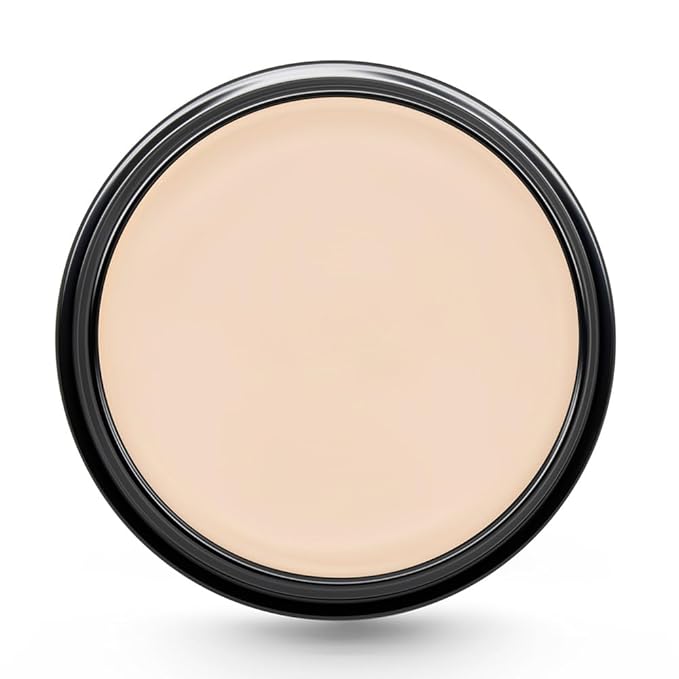 Graftobian HD Glamour Crème Foundation 1/2oz, Weightless Full Coverage Makeup, 65 Inclusive Shades, For All Skin Types, Natural or Full-Glam Looks, For Professionals and Beginners (Serenity)-VivaGrace Women