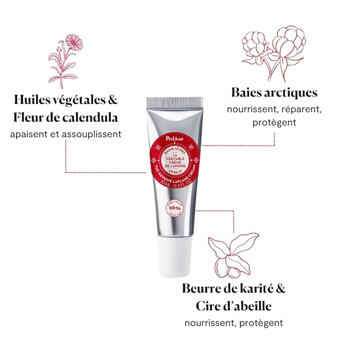 Polåar - Enchanting Lapland Cracker - Lip Balm and Hand Cream - Nourishes, repairs, protects - Cruelty Free, Made in France - 2 pcs-VivaGrace Women