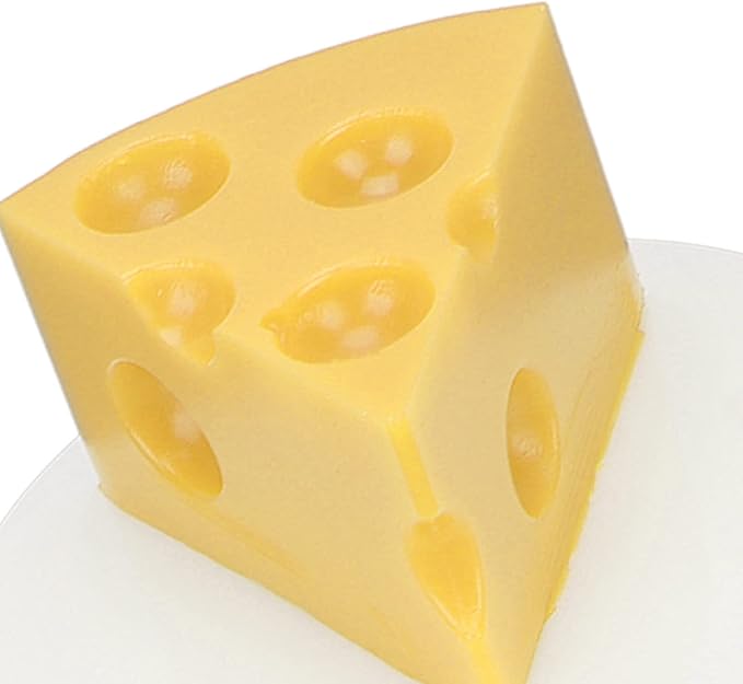 Cheese Shaped Lip Balm, Moisturizing Nourishing Repair Lip Balm, Hydrating Lip Balm for Chapped Cracked Lips 0.3oz(02)-VivaGrace Women