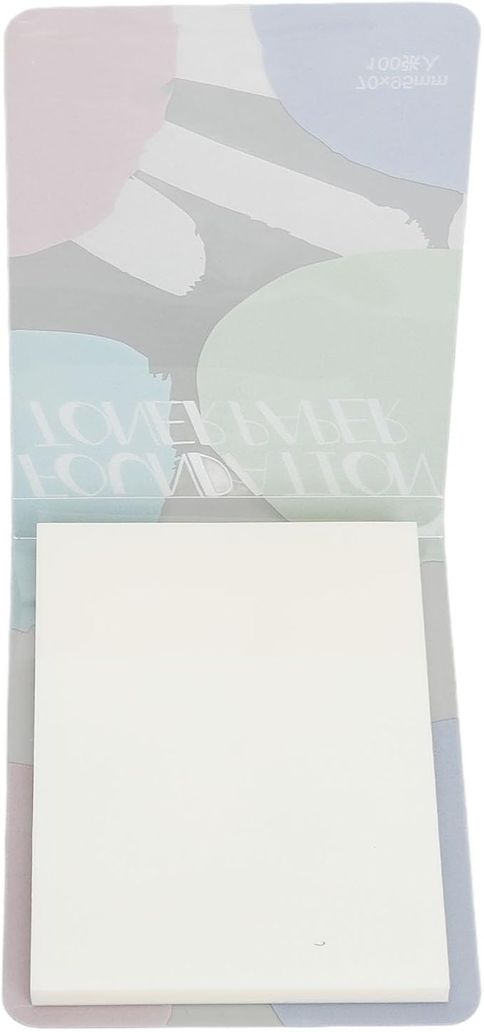 200 Sheets Nail Art Cosmetic Palette Paper Disposable Nail Art Palette Paper Mix Colors for Daily Use-VivaGrace Women