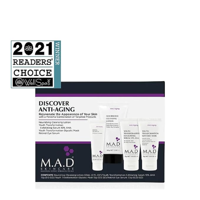 M.A.D Skincare Discover Anti-Aging Travel System Set-VivaGrace Women