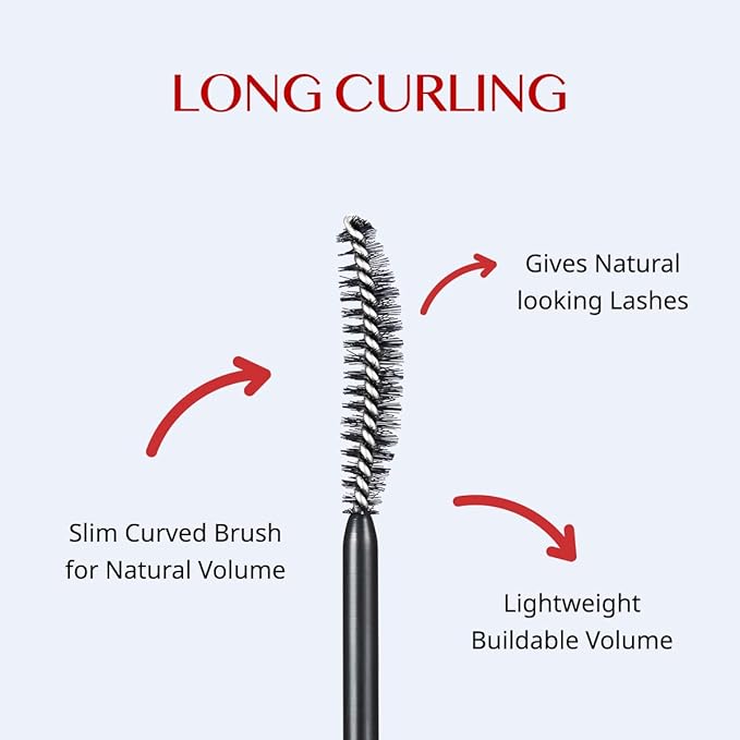 CLIO Kill Lash Superproof Mascara - Long & Curl up Waterproof Black Mascara, Volumizing & Lengthening, Long-wearing (#01)