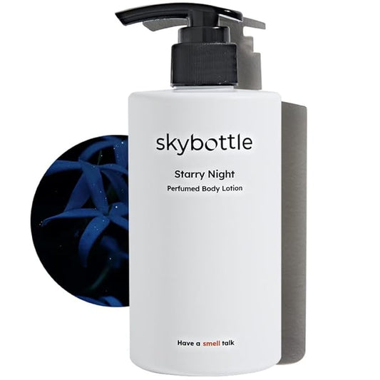 skybottle Perfumed Body Lotion with Pump, Fast Absorbing, Korean Skin Care, Ylang Ylang, Jasmine, Musk Scented Lotion for Women & Men, 10.1 Fl. Oz-VivaGrace Women